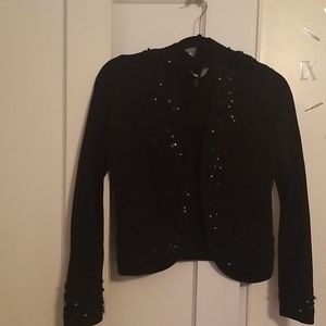 Knit fancy  jacket